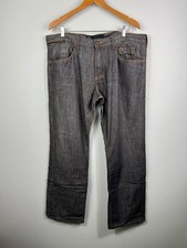 Bread Denim Co Y2K Straight Leg Jeans Men's 38x32 Flap Pockets USA picture