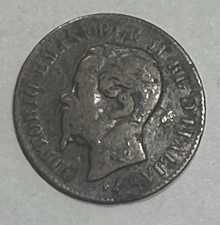 Italy 1867 M 2 Centesimi Coin picture