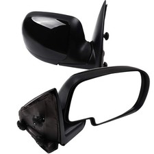 Side Mirrors Left Right Manual for 1999-2006 Chevy Suburban GMC Sierra GM1320230 picture
