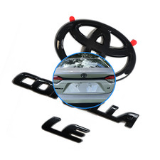 For 2020-2025 Corolla LE Blackout Overlay Raised Emblem 3D Badge PT948-02200-02 picture