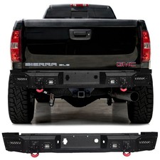 Vijay For 2007-2010 GMC Sierra 2500hd/3500 hd Steel Rear Bumper with LED Lights picture