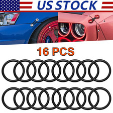 16PCS Bumper Fender Quick Release Fasteners Replacement Rubber Bands O-Rings US picture
