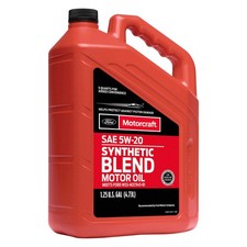 Motorcraft XO5W205Q3SP SAE 5W-20 Synthetic Blend Motor Oil, 1.25 Gallons picture