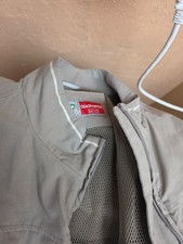 Craghoppers Women's Insect Shield Hiking Vest Size Medium / 8 Beige Zip Front picture