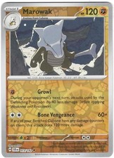 Pokemon - Marowak - 073/142 - Reverse Holo - Stellar Crown - NM/M picture