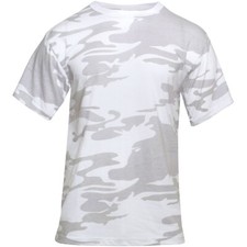 Camo T-Shirt Tactical Tee Short Sleeve Military Army Camouflage Uniform Fashion picture