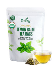 USDA Organic Lemon Balm Tea – 100 Pyramid Bags picture