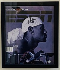LeBRON JAMES AUTO *Iconic 2002 ESPN Magazine “NEXT” autograph with COA 🔥 picture