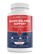 ElaraCore Blood Balance Support Dietary Supplement 30 Capsules picture