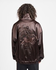 adidas Y-3 x Wales Bonner Unisex Embroidered Satin Jacket Medium picture