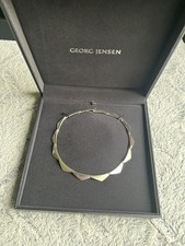 Georg Jensen Sterling Silver Necklace PEAK 14 Links Denmark Bent Gabrielsen- New picture