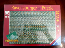 RARE Vintage 1994 Ravensburger Magic EYE 3D Puzzle 500pc - NEW SEALED picture