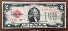1928 $2 Fr 1501*  ***CRAZY RARE 1928 PLAIN SERIES STAR NOTE*** Low Serial picture