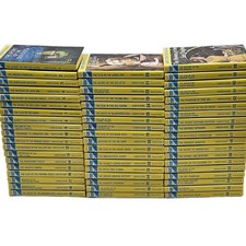 Complete Nancy Drew Hardcover Book Set #1-#56 Glossy covers picture