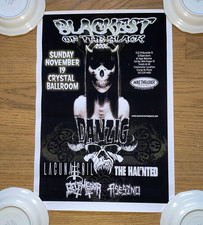 Danzig Blackest Of The Black 2006 Tour Poster 13x19 Concert Show Flyer misfits picture