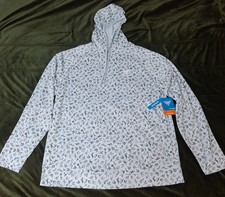 Columbia Men's PFG Wild Cast Camp Hoodie $70 Blue Long Sleeve XL 2120191482 picture