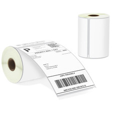 Betckey Thermal Printer Shipping Labels 4x6 (104mm x 159mm) 220/Roll 1744907 picture