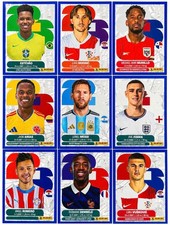 Panini World Cup 2026 BLUE CRUMPLE Parallel Stickers - Choose Sticker  picture
