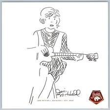 Joni Mitchell Archives Line Drawing Art Print JMA Logo Est 2020 JMA picture