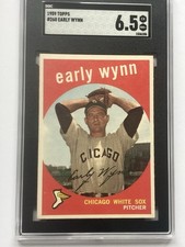 1959 Topps Baseball #260 Early Wynn SGC 6.5 picture