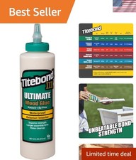 Professional Grade Titebond III Ultimate Wood Glue - 16 Oz, Exceptional Strength picture