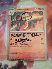 Charmeleon ~Flame Tail Swirl~ Cosmos Holo 005/165 MEW 151 Near Mint Pokemon TCG picture