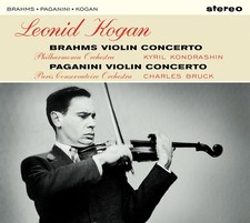 Leonid Kogan - Brahms Concerto, Paganini Concerto (CD) picture