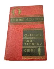 Old Mr. Boston De Luxe Official Bartender's Guide  (1st Ed--2nd printing) Cotton picture