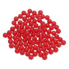 100pcs PP Plastic Bearing Balls 5mm Solid Plastic Balls G2 Precision Red picture
