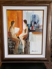 Adriana Naveh Original Painting Peaceful Evenings HUGE picture