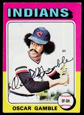 1975 Topps #213 Oscar Gamble picture