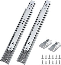 Probrico 5 Pair Soft Close Full Extension Drawer Slides Ball Bearing 22