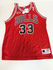 Champion Authentic Vintage Chicago Bulls Scottie Pippen Jersey DS Sz 44/L Finals picture