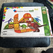 MAGNA-TILES Dino World 40-Piece Magnetic Construction Set picture