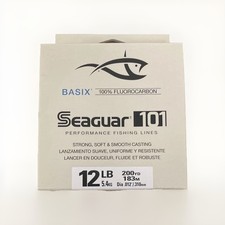 Seaguar BasiX 100% Fluorocarbon fishing line 12lbs 200YD picture
