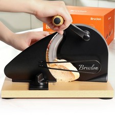 Brvclon Manual Bread Slicer Adjustable Thickness, Hand Crank Bread Slicer picture