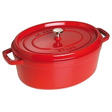 Staub La Cocotte – Oval Cocotte 11.40 in – Cherry Red – 4.44 QT – Original Box picture