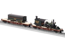 LIONEL 2122040 PENNSYLVANIA JOHN BULL STEAM PASSENGER TRAIN SET O-Scale picture