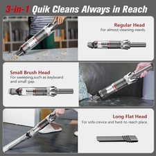 BSRCO Handheld Vacuum Cordless, 8K Pa Powerful Portable Vacuum for Car, -  RED picture