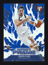 Topps Pristine 2025-2026 Cooper Flagg Mavericks Impact Frame IF-1 RC 44/75 picture