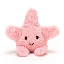 Jellycat Fluffy Starfish 4 Inch Adorable Plush Toy Stuffed Animal Friend picture