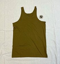 WW2 Repro US Army Tank Top (A Shirt) OD Green Size XL Made By ATF  picture