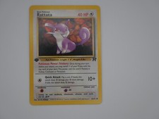 2000 Pokemon Team Rocket Rattata 1st Edition #66/82 NM picture