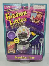 1995 TYCO Kitchen Littles Breakfast Time Play Set  picture