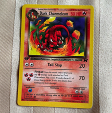 Wizards of the Coast Team Rocket 1st Ed Dark Charmeleon 32/82 Uncommon EN HP50 picture