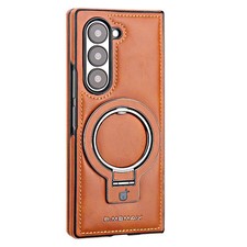 For Samsung Galaxy Z Fold 7/Fold6/8/5/4 Luxury Leather Magnetic Case with Stand picture