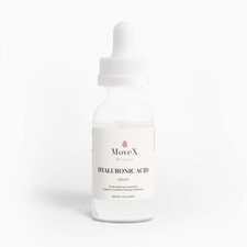 MoveX Beauty Hyaluronic Acid Hydrating Face Serum 1 fl oz 30ml Made in USA picture