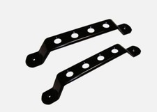 Pair of Rally Lightweight BLACK Alloy Interior Door Handles Race/Competition Car picture