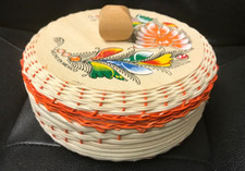 Mexican Tortilla Keeper Warmer basket Eco Friendly Handmade Made in Mexico picture