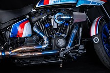 Santoro Fabworx Chachos Engine Bolt Kit Blue M8 Engines picture